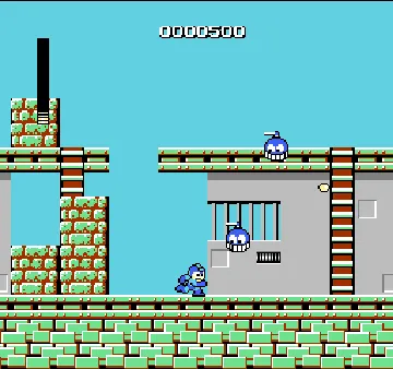 Mega Man (USA) (Virtual Console) screen shot game playing